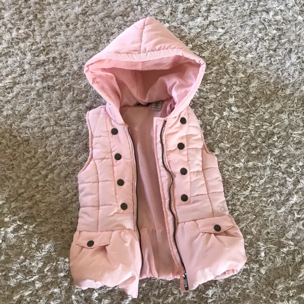 Calvin Klein pink girls vest